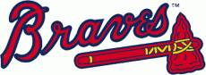Mississippi Braves 2005-Pres Wordmark Logo heat sticker