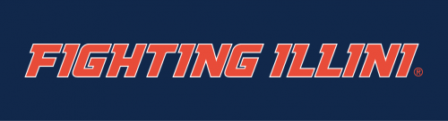 Illinois Fighting Illini 2014-Pres Wordmark Logo 09 heat sticker