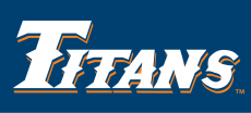 Cal State Fullerton Titans 1992-2009 Wordmark Logo heat sticker