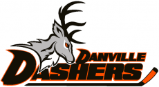 Danville Dashers 2014 15-Pres Primary Logo heat sticker