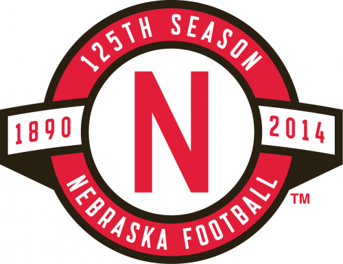 Nebraska Cornhuskers 2014 Anniversary Logo custom vinyl decal