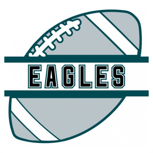 Football Philadelphia Eagles Logo heat sticker