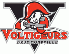 Drummondville Voltigeurs 2005 06-2007 08 Primary Logo custom vinyl decal