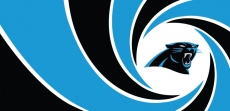 007 Carolina Panthers logo custom vinyl decal