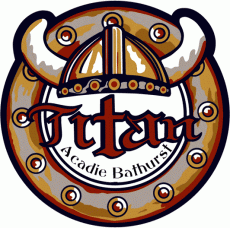 Acadie-Bathurst Titan 1998 99-2013 14 Primary Logo custom vinyl decal