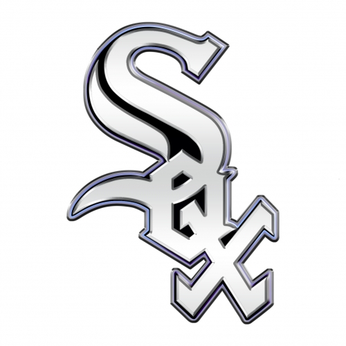 Chicago White Sox Crystal Logo heat sticker