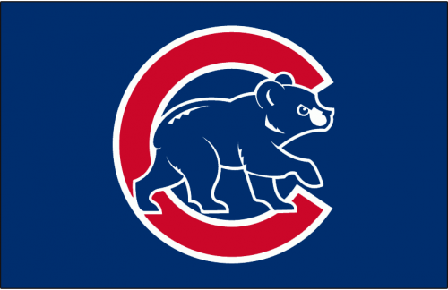 Chicago Cubs 1999-2002 Batting Practice Logo heat sticker