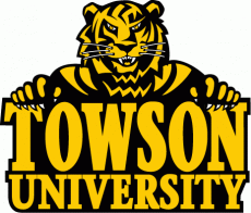 Towson Tigers 1983-2003 Primary Logo custom vinyl decal