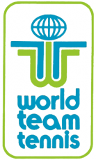 World TeamTennis 1974-1978 Alternate Logo heat sticker