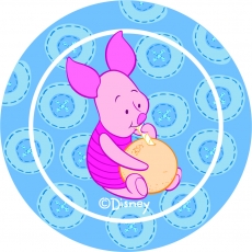 Disney Piglet Logo 16 heat sticker