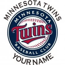 Minnesota Twins Customized Logo heat sticker