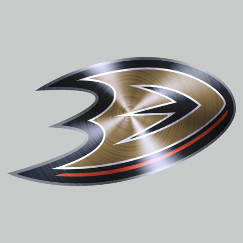 Anaheim Ducks Stainless steel logo custom vinyl decal