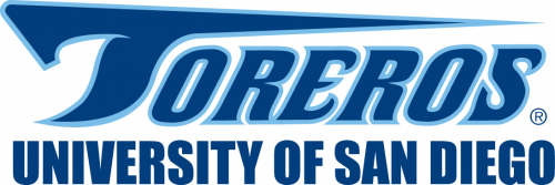 San Diego Toreros 2005-Pres Wordmark Logo 03 heat sticker