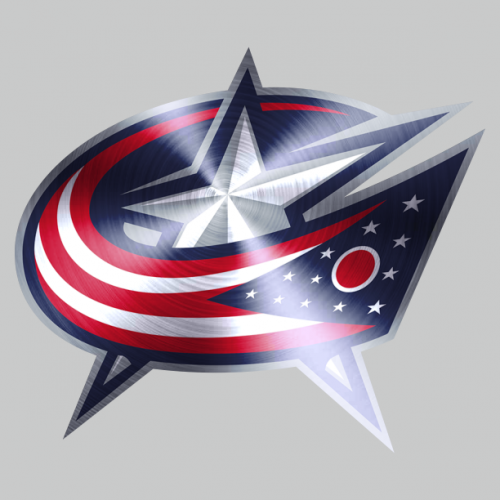 Columbus Blue Jackets Stainless steel logo custom vinyl decal