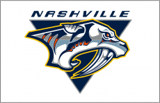 Nashville Predators 2007 08-2010 11 Jersey Logo custom vinyl decal