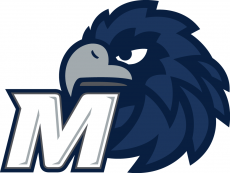 Monmouth Hawks 2014-Pres Alternate Logo 01 heat sticker