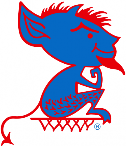 DePaul Blue Demons 1979-1998 Alternate Logo 01 heat sticker