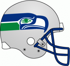 Seattle Seahawks 1983-2001 Helmet Logo heat sticker