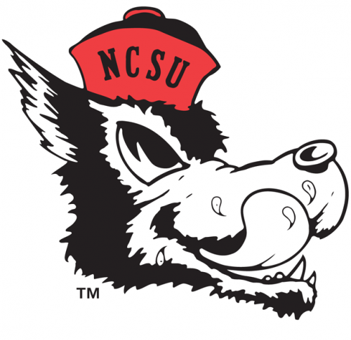 North Carolina State Wolfpack 2000-2005 Alternate Logo 03 custom vinyl decal