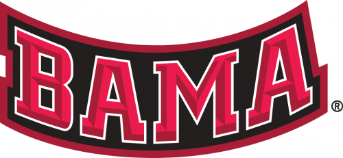 Alabama Crimson Tide 2001-Pres Wordmark Logo 08 heat sticker