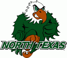 North Texas Mean Green 2003-2004 Alternate Logo custom vinyl decal
