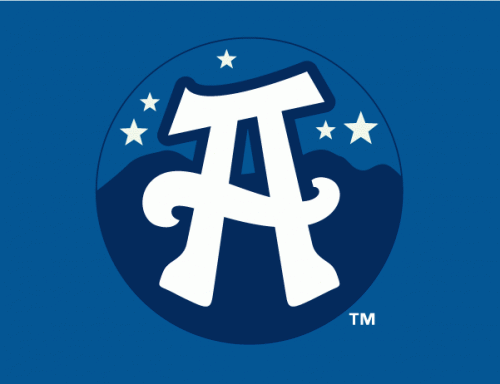 Asheville Tourists 2011-Pres Cap Logo 4 heat sticker