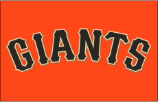 San Francisco Giants 2010-2013 Jersey Logo custom vinyl decal