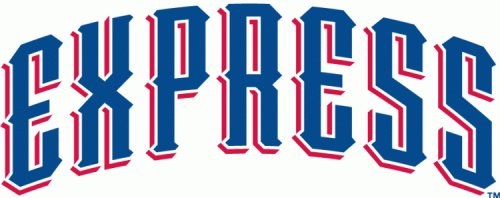 Round Rock Express 2011-2018 Wordmark Logo heat sticker