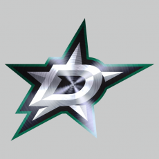 Dallas Stars Stainless steel logo heat sticker