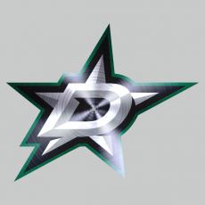 Dallas Stars Stainless steel logo custom vinyl decal