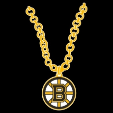 Boston Bruins Necklace logo heat sticker