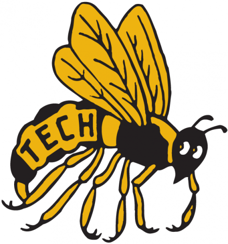 Georgia Tech Yellow Jackets 1969-1977 Alternate Logo heat sticker