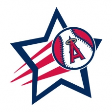 Los Angeles Angels of Anaheim Baseball Goal Star logo custom vinyl decal