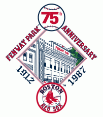 Boston Red Sox 1987 Stadium Logo heat sticker