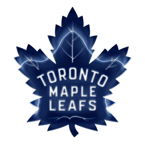 Toronto Maple Leaves Crystal Logo heat sticker