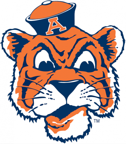 Auburn Tigers 1957-1970 Primary Logo custom vinyl decal