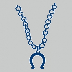 Indianapolis Colts Necklace logo custom vinyl decal