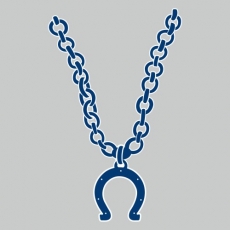 Indianapolis Colts Necklace logo heat sticker