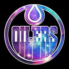 Galaxy Edmonton Oilers Logo heat sticker