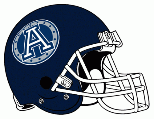 Toronto Argonauts 2005-2017 Helmet custom vinyl decal