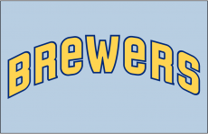 Milwaukee Brewers 1970-1971 Jersey Logo custom vinyl decal