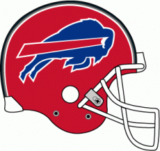 Buffalo Bills 2002-2010 Helmet Logo custom vinyl decal