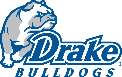 Drake Bulldogs 2015-Pres Primary Logo heat sticker