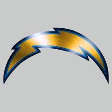 Los Angeles Chargers Stainless steel logo heat sticker