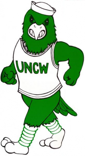 NC-Wilmington Seahawks 1986-1991 Primary Logo heat sticker