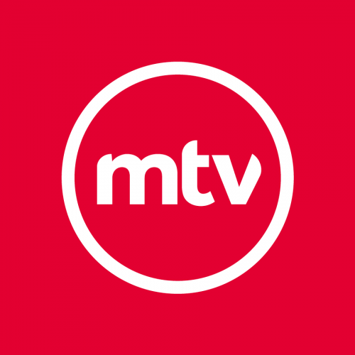 MTV brand logo heat sticker