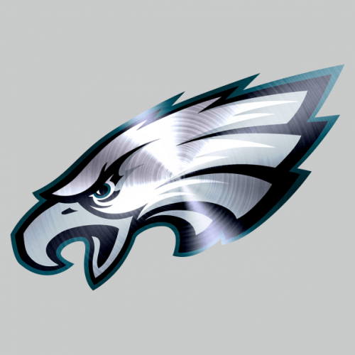 Philadelphia Eagles Stainless steel logo custom vinyl decal