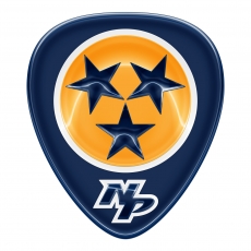 Nashville Predators Crystal Logo heat sticker