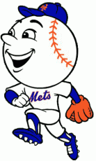 New York Mets 1995-1998 Mascot Logo custom vinyl decal