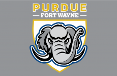 Purdue Fort Wayne Mastodons 2018-Pres Primary Dark Logo heat sticker